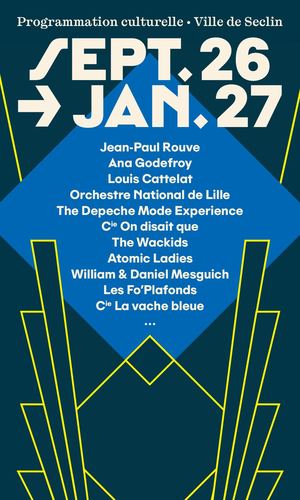 Programmation culturelle - Septembre 2026 à janvier 2027