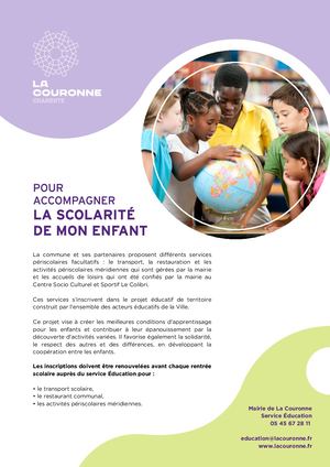 Le livret pour accompagner la scolarité de mon enfant 