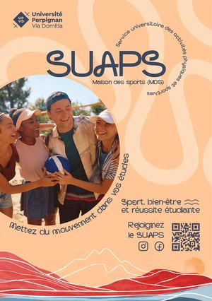 Livret SUAPS 2026-2027