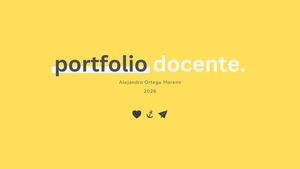 Portfolio Docente