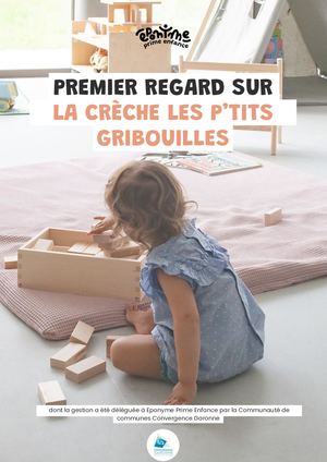 Livret Premier Regard Sur La Crèche Les P'tits Gribouilles - Illats