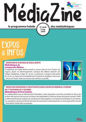 Newsletter 31 Août - 5 Septembre 2026