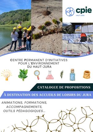 Catalogue des propositions à destination des accueils de loisirs