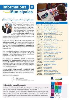 Lettre D'infos Septembre 2026