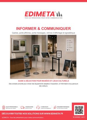 Informer & Communiquer : solutions d'affichage et de médiation pour musées