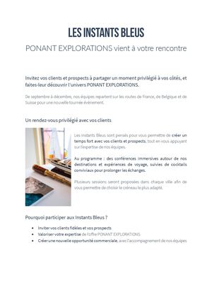 Instants Bleus