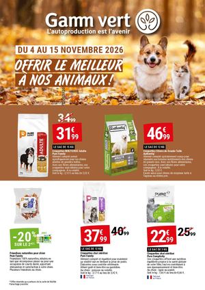 Animalerie De Novembre Eurea 2026