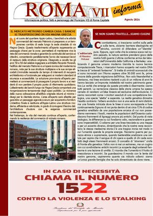 Roma VII Informa - Agosto 2026