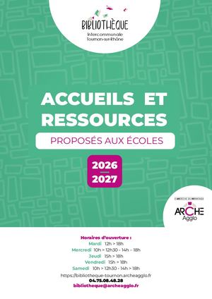 Livret Scolaire 2026 2027 Vf