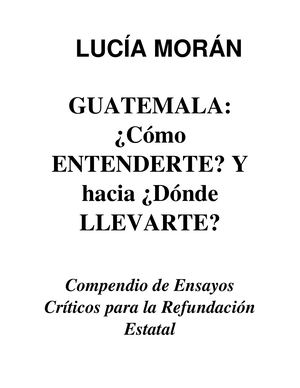 Guatemala Cómo Entenderte