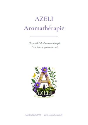 Livret AZELI Aromathérapie