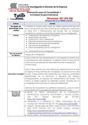 Tw Taller De Investigacion Ii Pa1 Administracion C1 S2