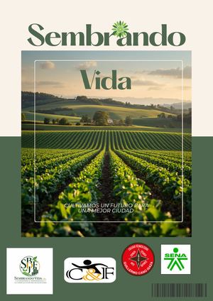 Sembrando Vida Naturaleza Y Cultivos