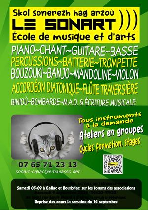 Le Sonart - Livret 2026 2027