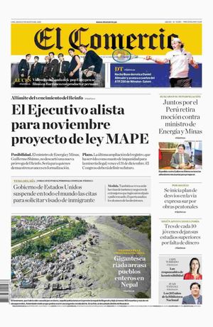 2026 08 27 Diario El Comercio