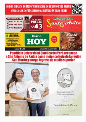 2026 08 27 Diario Hoy Tpt