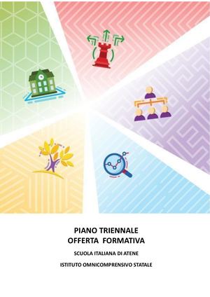 PTOF 2023 -2026 Scuola Statale Italiana di Atene
