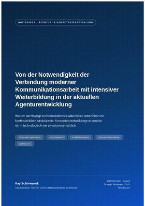 Kommunikationsarbeit und Weiterbildung: Agenturentwicklung im KI-Zeitalter | Kay Schönewerk