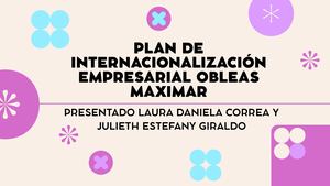 Plan De Internalizacion