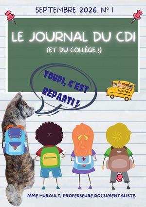 Journal du CDI Septembre 2026