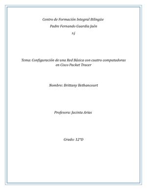 Informe 4 Redes