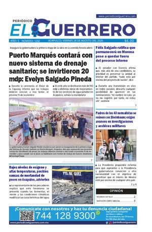 Viernes 28 de agosto del 2026