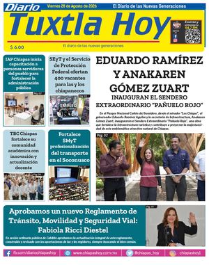 Tuxtla Hoy 28 De Agosto 2026 Ok
