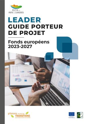 Guide LEADER 2023-2027 PETR du Pays de Langres