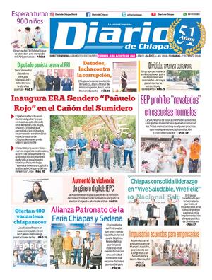 Portada, Viernes 28 De Agosto De 2026