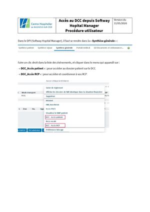 2026 Ch Bagnols Sur Ceze Hm Procédure