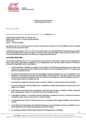 Attestation Assurance Fft 2026 2027
