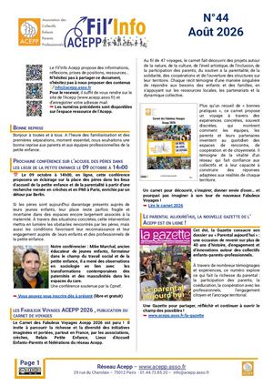 Fil'info Acepp 44 aout 2026