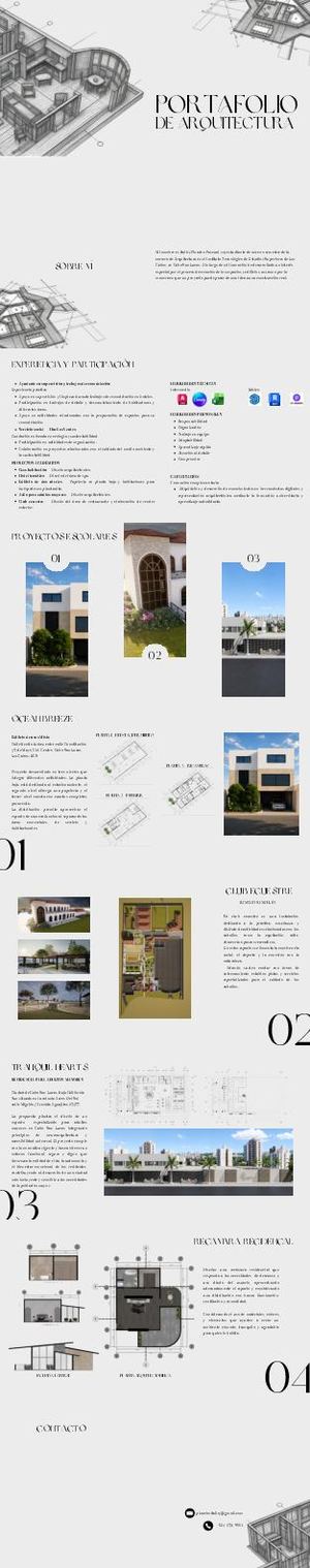 Portafolio De Arquitectura