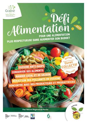 Livret collaboratif Défi Alimentation 2025 - PNR Perche