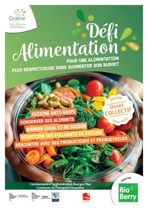 Livret collaboratif Défi Alimentation 2025 - Bourges+
