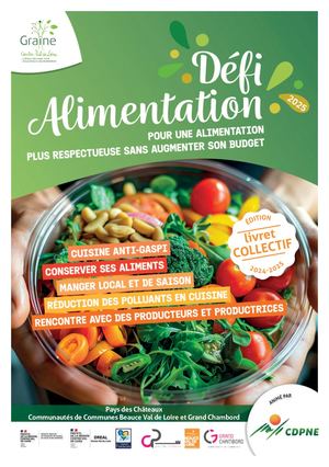 Livret collaboratif Défi Alimentation 2025 - CC Beauce Val de Loire et Grand Chambord