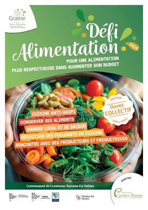 Livret collaboratif Défi Alimentation 2025 - CC Touraine Est Vallées