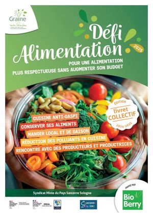 Livret collaboratif Défi Alimentation 2025 - Pays Sancerre Sologne