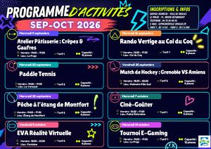 Programme M&V Sept. & Oct. 2026