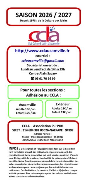 Plaquette Ccla 2026 2027