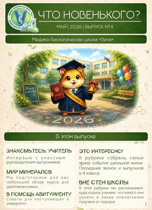 "ЧТО НОВЕНЬКОГО?", май, выпуск №4