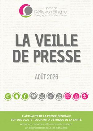 Veille de Presse EREBFC Août 2026