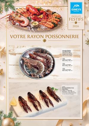Gms Festif Poissonnerie Feuillet 2026