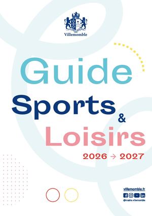 Guide des sports & loisirs 2026/2027