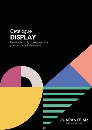 Quarante Six Gamme Display