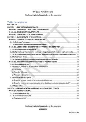 LSH_Règlement général des études et des examens