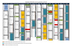 Calendrier 2026 2027 Lsh 3
