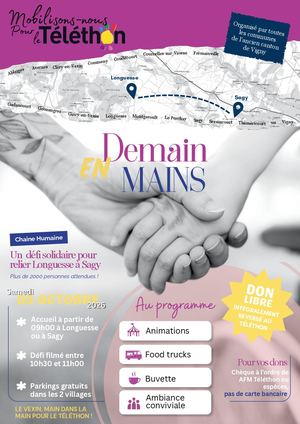 2026 Téléthon Demain En Mains