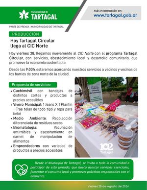 Partes de Prensa - 28/08/2026