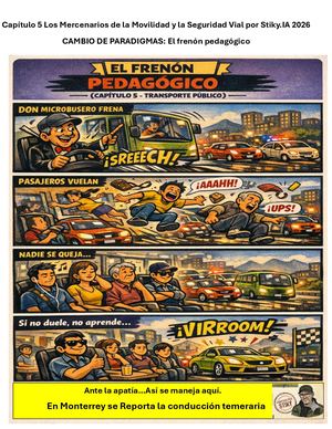 Capítulo 5 Los Mercenarios De La Movilidad Y La Seguridad Vial Por Stiky.IA 2026 El Frenón Pedagógico